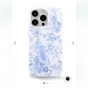 Floral Blue and White Phone Case
